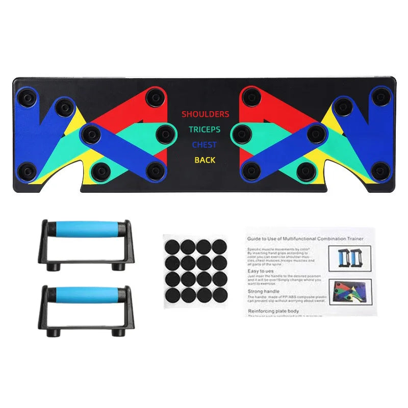 Color-Coded Push Up Board